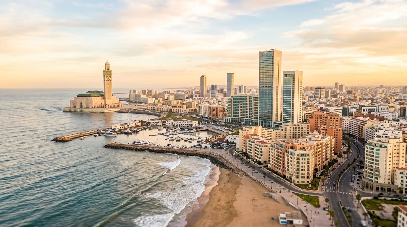 Casablanca, où se trouve l'atelier d'Adlab Factory